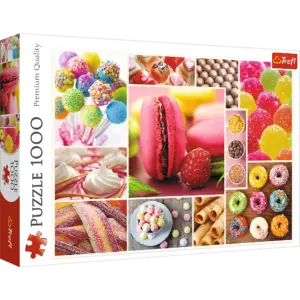 Puzzle 1000 pezzi Candy collage