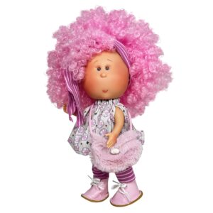 Bambola Little Mia capelli ricci