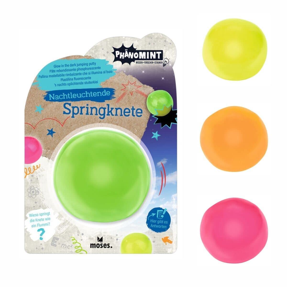 Plastilina fluorescente