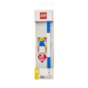 Lego penna gel BLU con minifigure