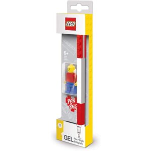 Lego penna gel ROSSO con minifigure