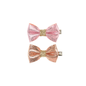 Mollette per capelli Amelia Pink-Gold