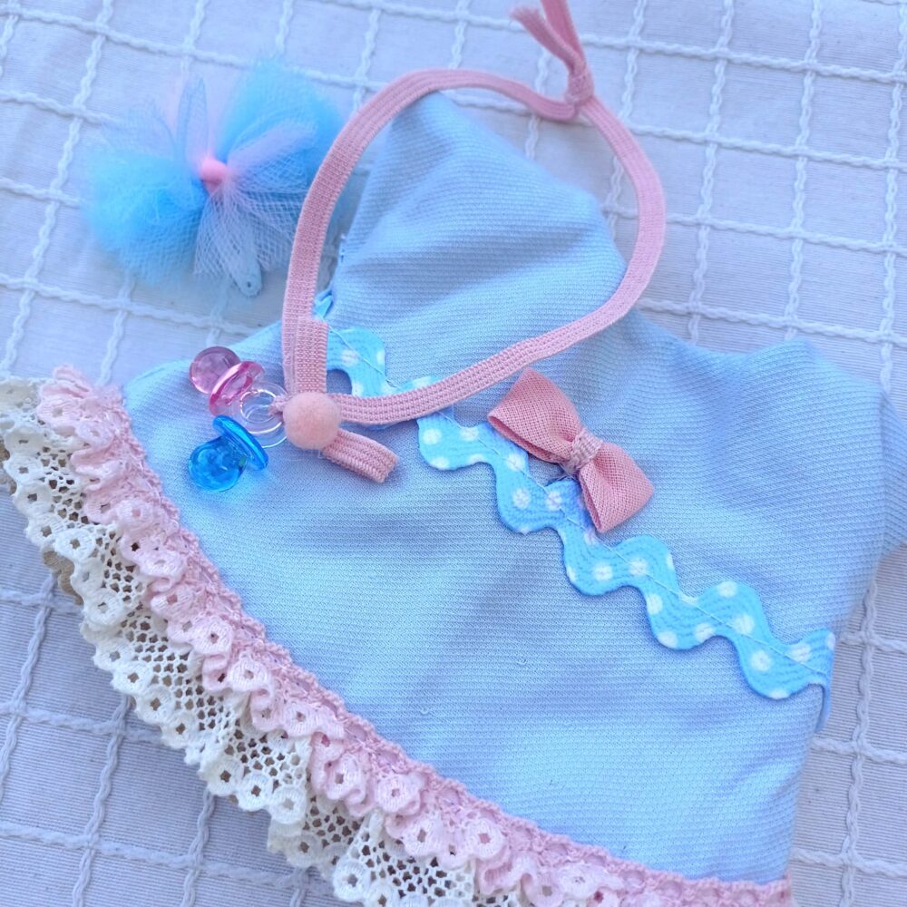 Abito "Confetto" 2 in 1 per bambola Pepote - immagine 3