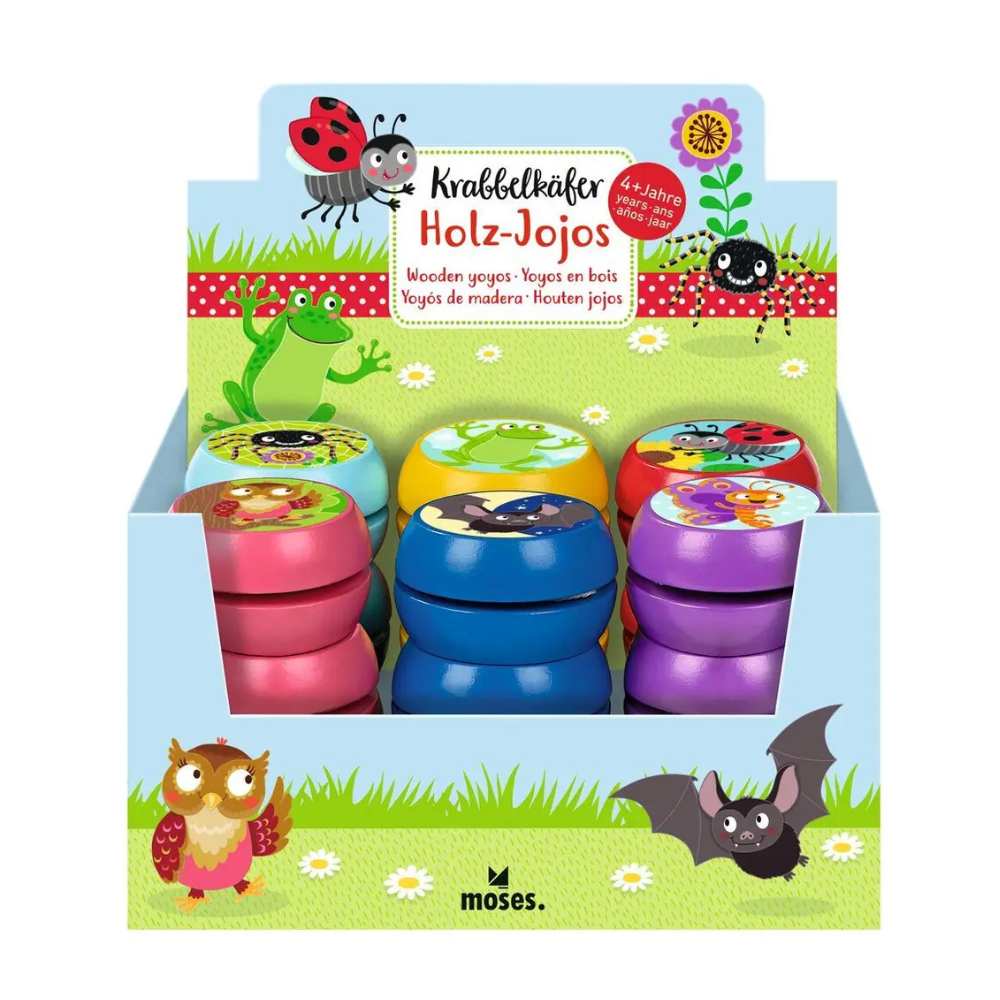 Yo-yo in legno - Animali - immagine 2